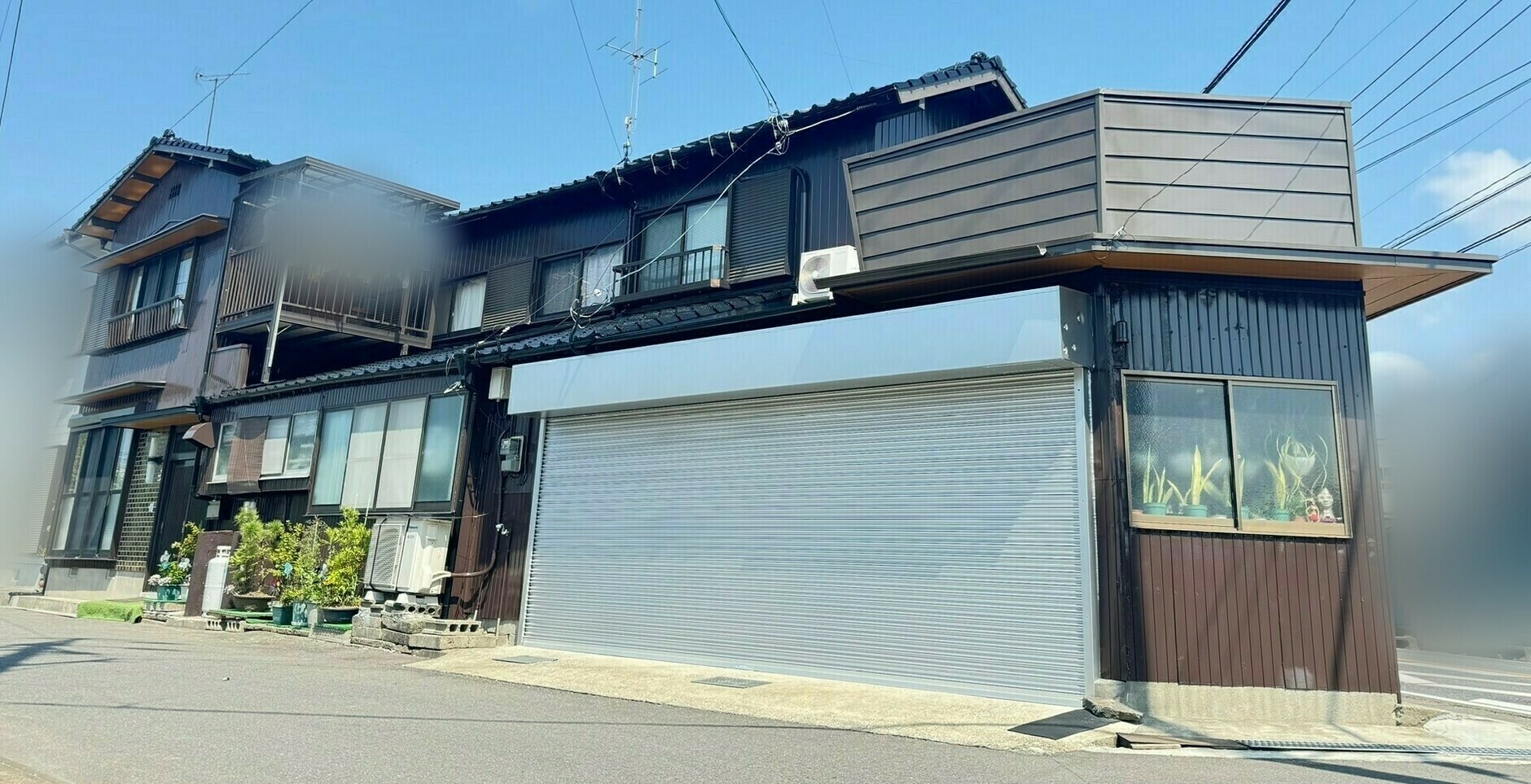 鹿島市N様邸の屋根塗装・外壁デザイン塗装塗り替え工事の様子その４